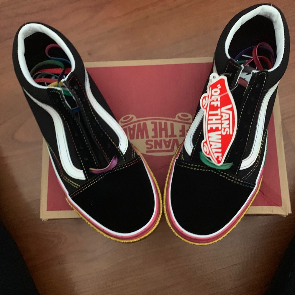 VANS Glitter Old Skool Stacked Sneakers